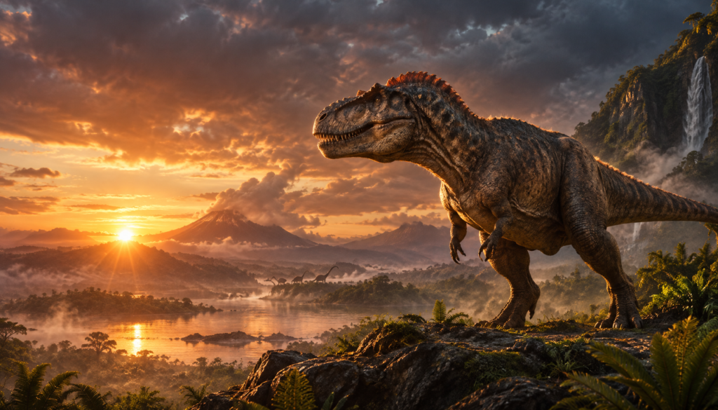 Ricostruzione paleoartistica di una Lagerstätte con dettagli geologici e ambientali realistici