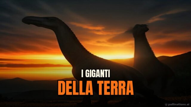 Ricostruzione iperrealistica di un sauropode erbivoro nel suo habitat naturale preistorico