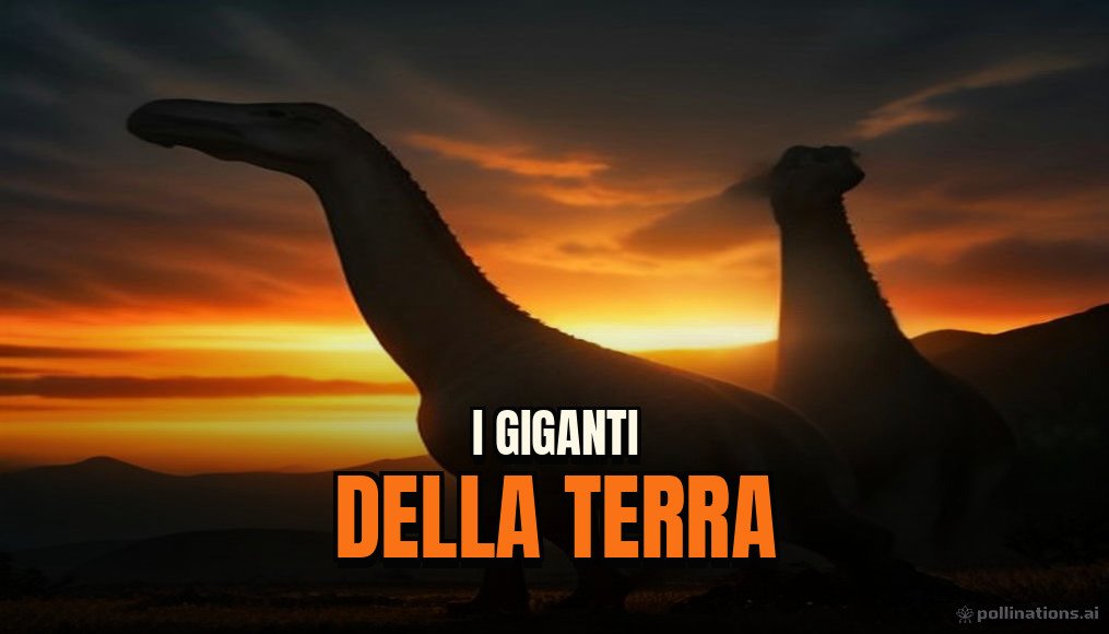 Sauropodi: I Giganti della Preistoria Ricostruzione iperrealistica di un sauropode erbivoro nel suo habitat naturale preistorico
